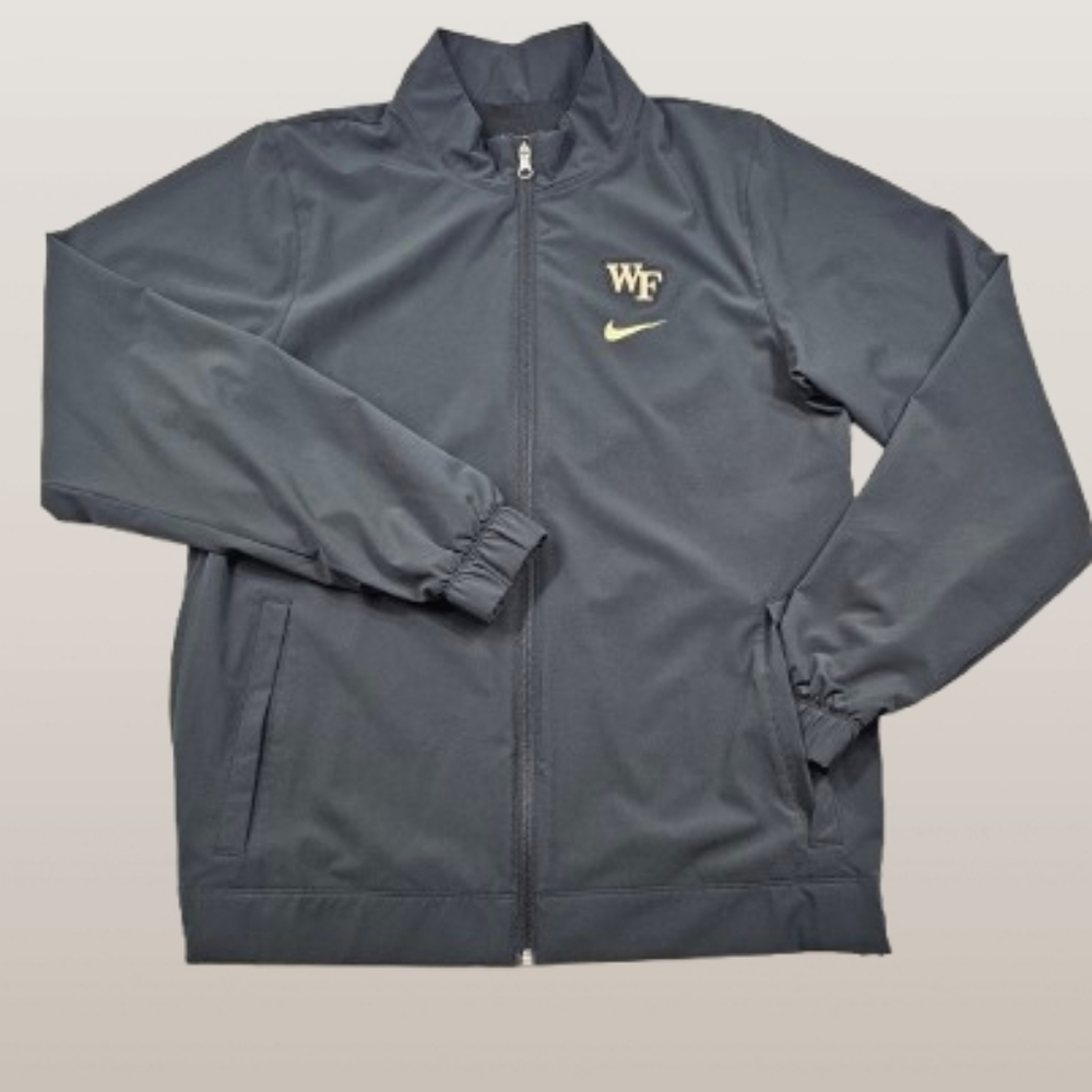 Nike Wake Forest Demon‎ Deacons Performance Black Gold Jacket Mens Large